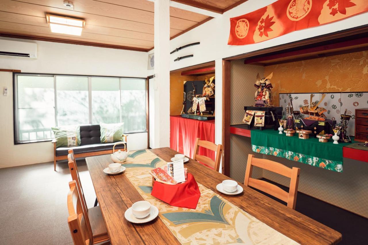 Villa Hakone Kabuto 古民家旅館 150平米 バス停迄一分 準天然温泉 最大12名 Esterno foto