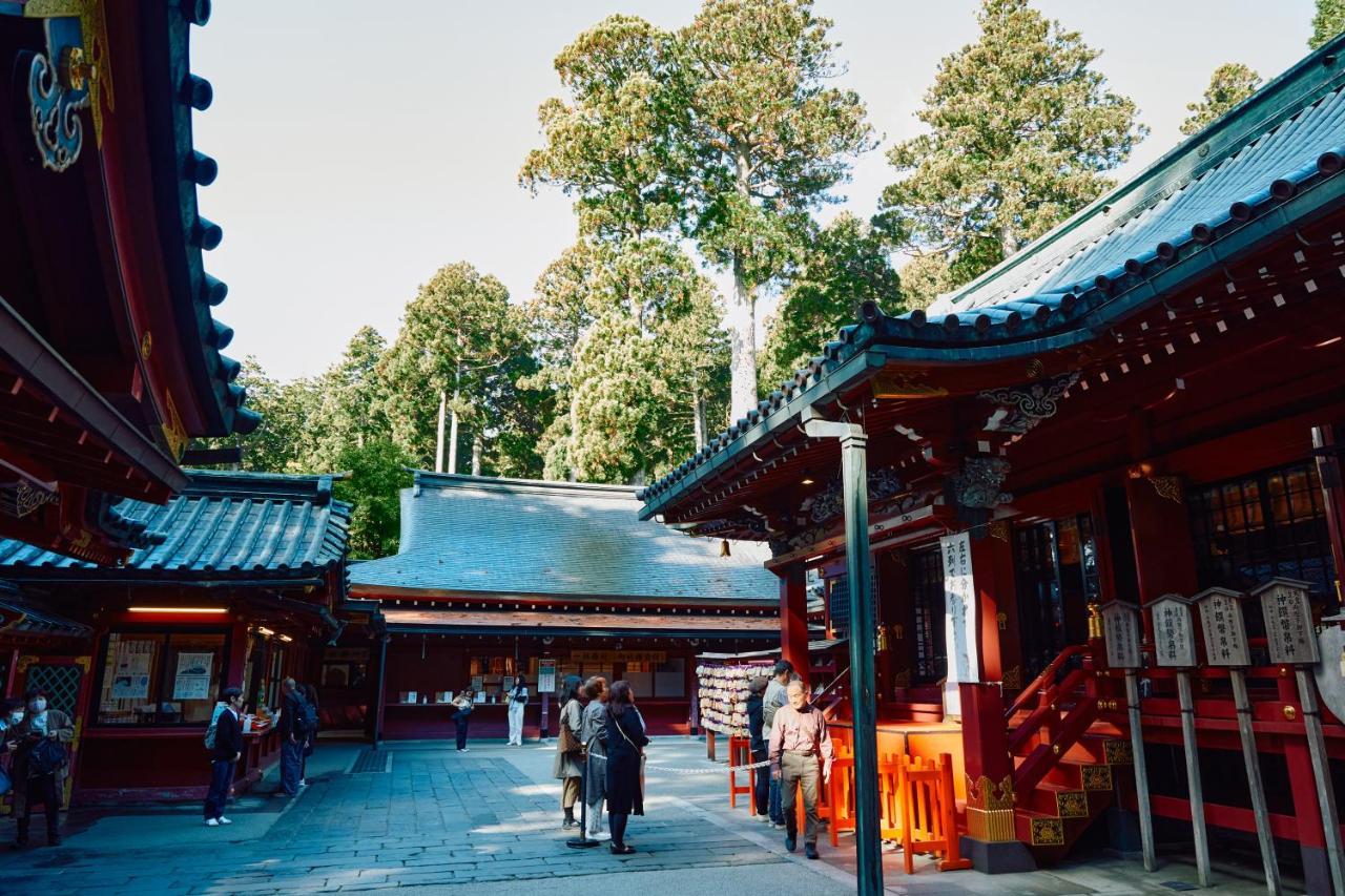 Villa Hakone Kabuto 古民家旅館 150平米 バス停迄一分 準天然温泉 最大12名 Esterno foto
